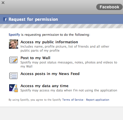 Facebook Permissions